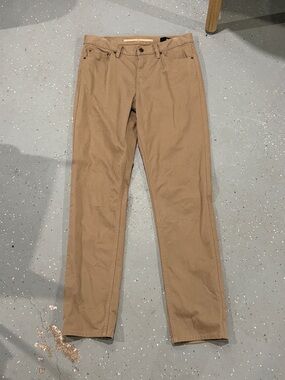 Banana Republic Tan Khaki Traveler Chino Pants